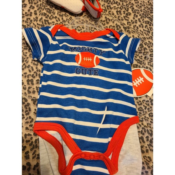 Praby Mighty Cute Bodysuits Set Youth 3-Months Regular Fit Cotton Blend (AE) - Picture 3 of 7